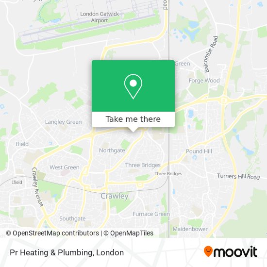 Pr Heating & Plumbing map
