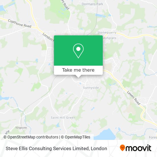 Steve Ellis Consulting Services Limited map
