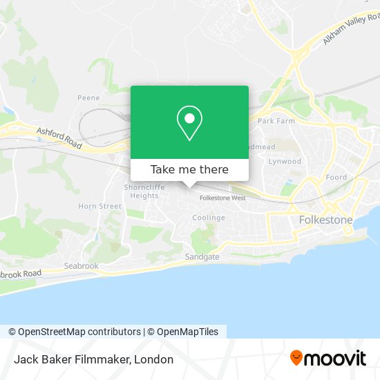 Jack Baker Filmmaker map