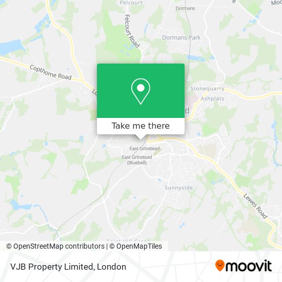 VJB Property Limited map