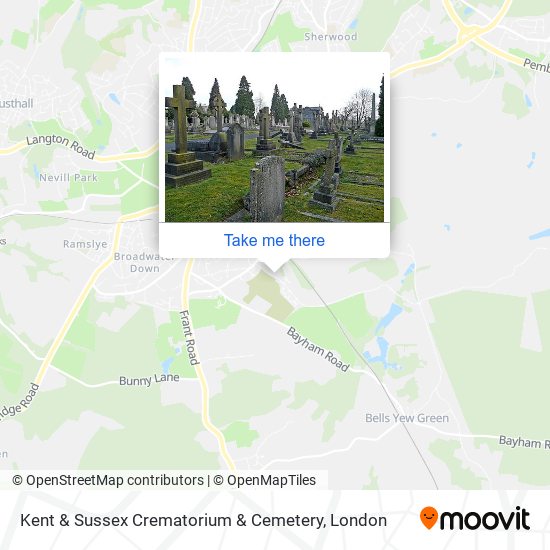 Kent & Sussex Crematorium & Cemetery map