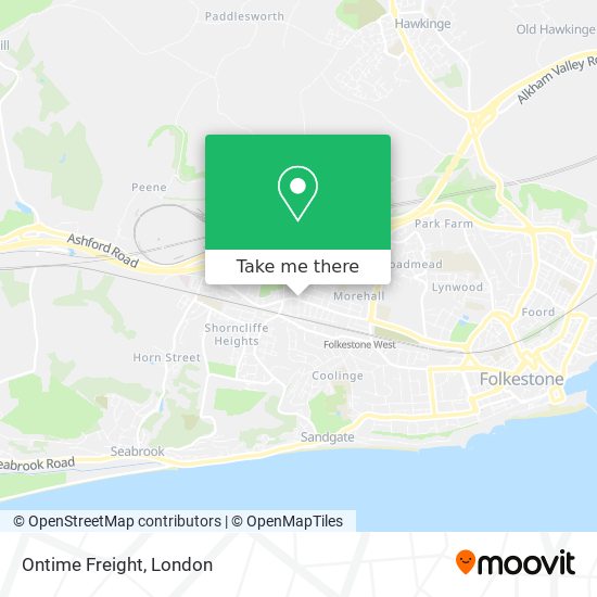 Ontime Freight map