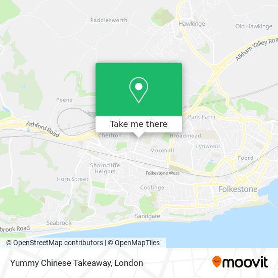 Yummy Chinese Takeaway map