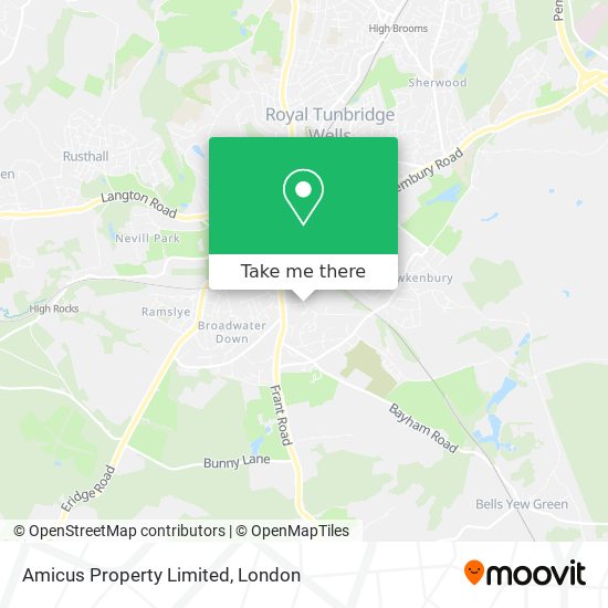 Amicus Property Limited map