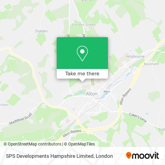 SPS Developments Hampshire Limited map
