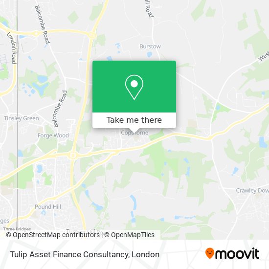 Tulip Asset Finance Consultancy map