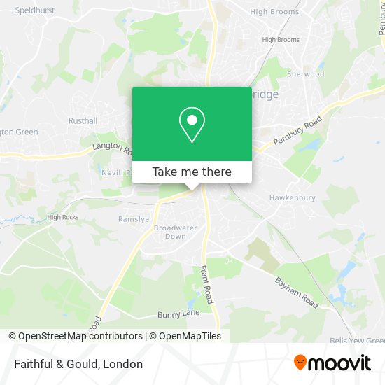 Faithful & Gould map