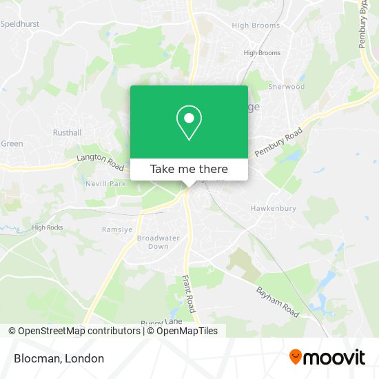 Blocman map