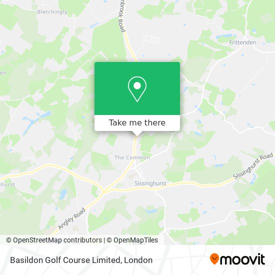 Basildon Golf Course Limited map