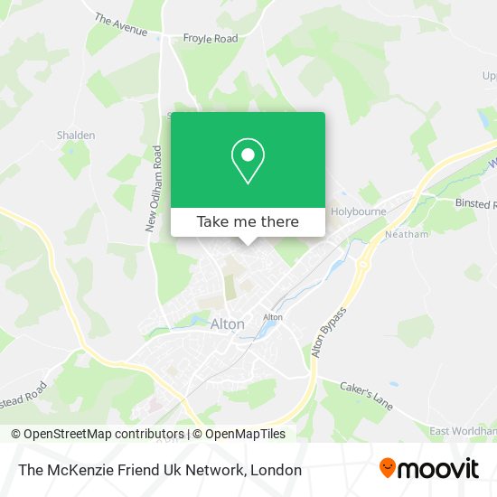 The McKenzie Friend Uk Network map