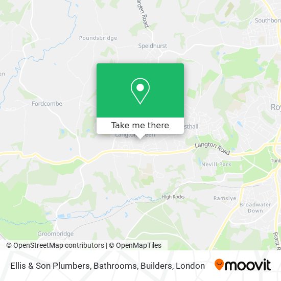 Ellis & Son Plumbers, Bathrooms, Builders map