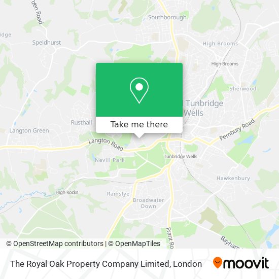 The Royal Oak Property Company Limited map