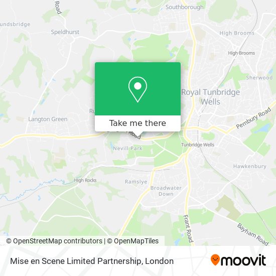 Mise en Scene Limited Partnership map