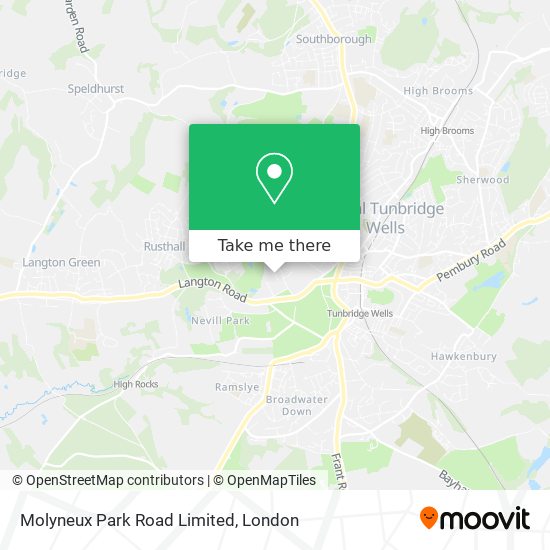 Molyneux Park Road Limited map