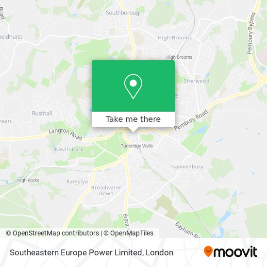 Southeastern Europe Power Limited map