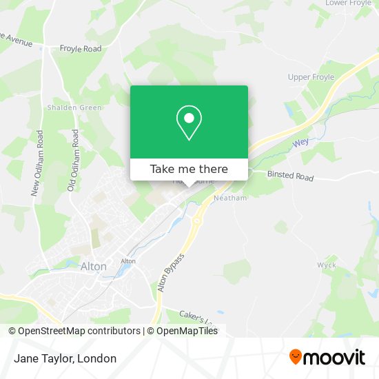 Jane Taylor map