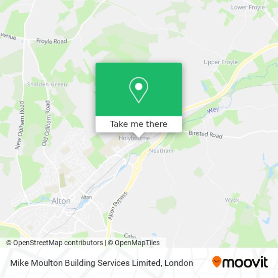 Mike Moulton Building Services Limited map