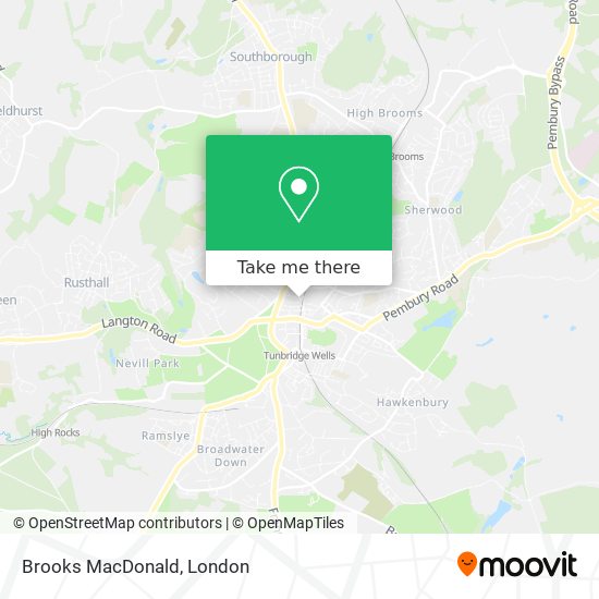 Brooks MacDonald map