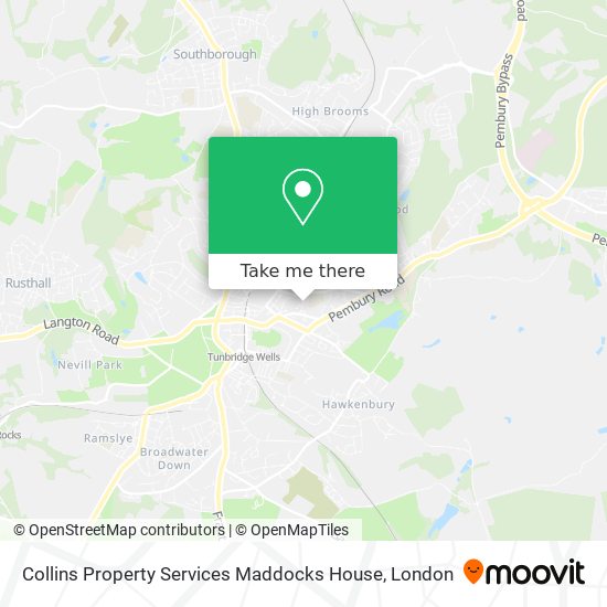 Collins Property Services Maddocks House map