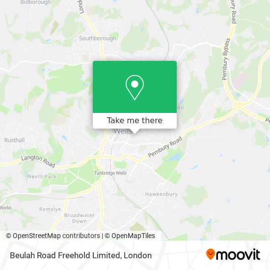 Beulah Road Freehold Limited map