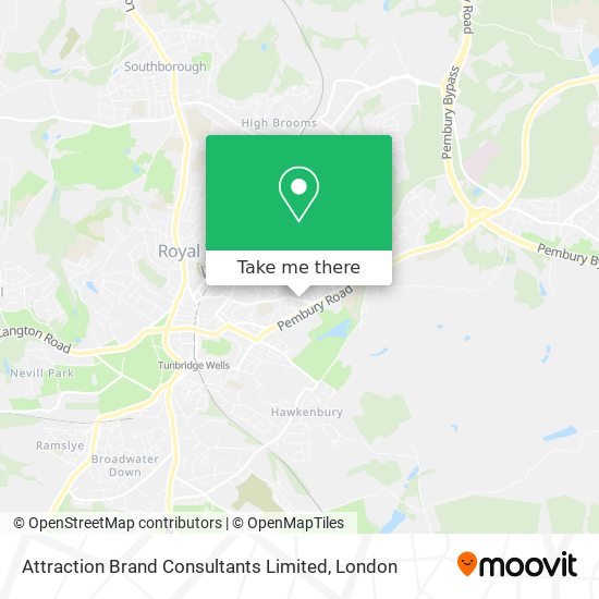 Attraction Brand Consultants Limited map