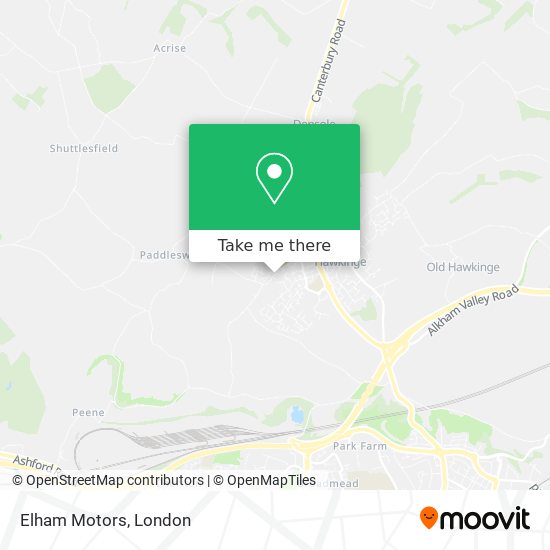 Elham Motors map