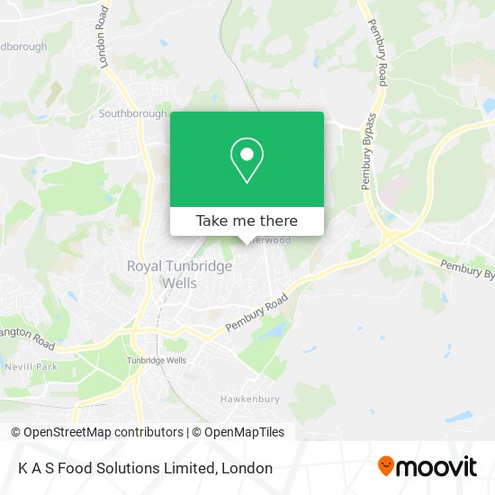 K A S Food Solutions Limited map