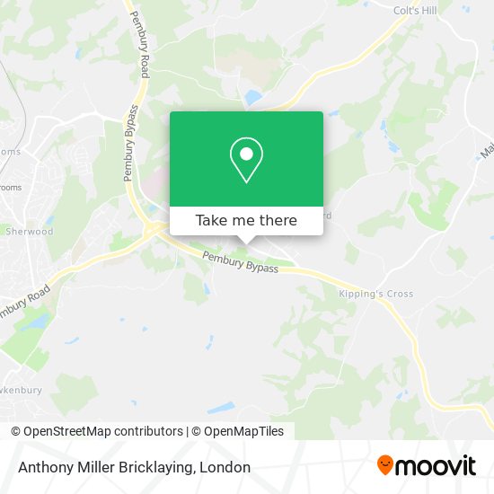 Anthony Miller Bricklaying map