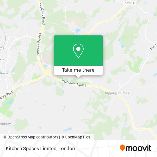 Kitchen Spaces Limited map