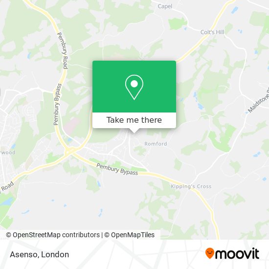 Asenso map
