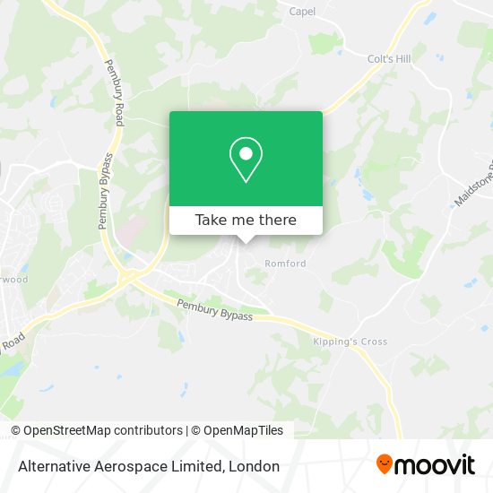 Alternative Aerospace Limited map