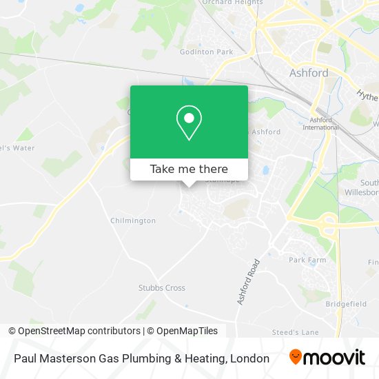 Paul Masterson Gas Plumbing & Heating map
