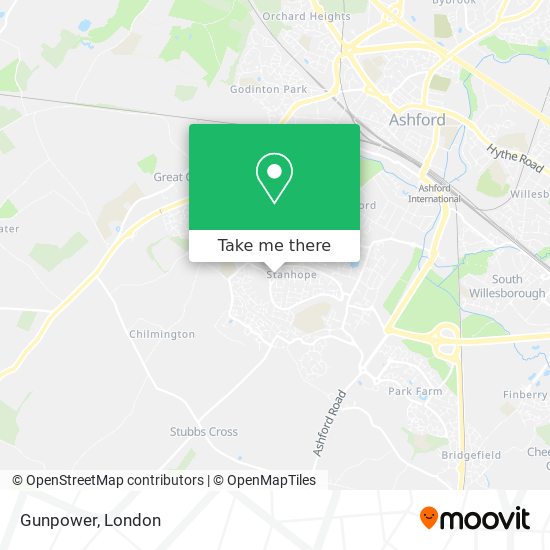 Gunpower map