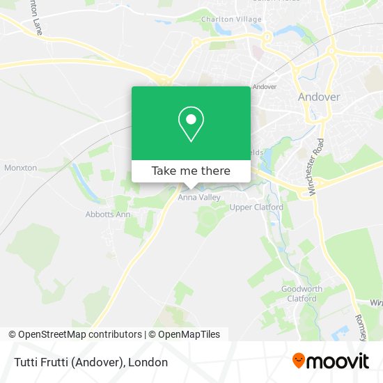 Tutti Frutti (Andover) map