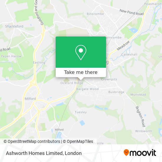 Ashworth Homes Limited map