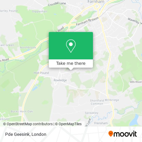 Pde Geesink map