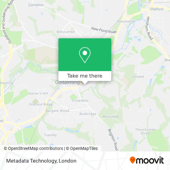 Metadata Technology map
