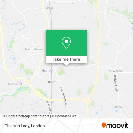 The Iron Lady map