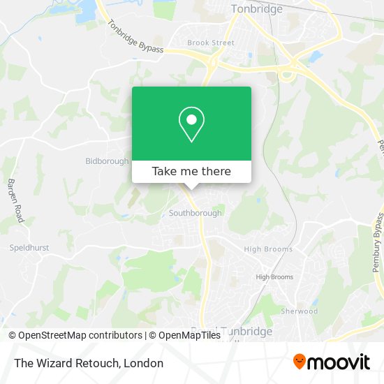 The Wizard Retouch map