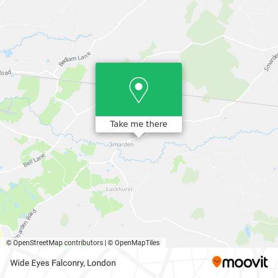 Wide Eyes Falconry map