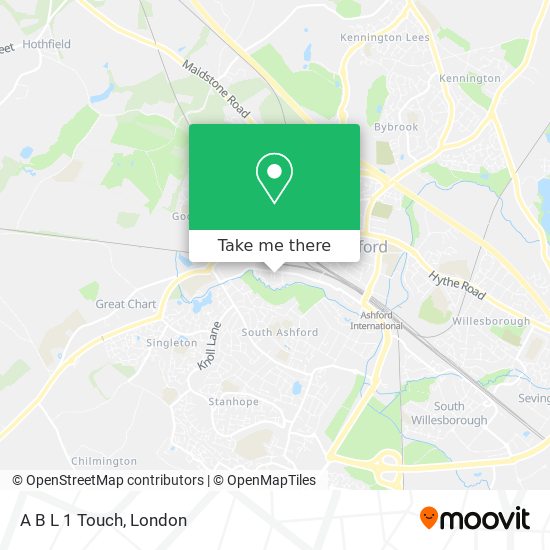A B L 1 Touch map
