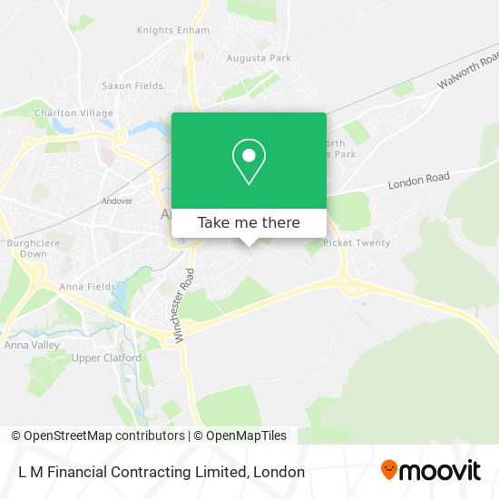 L M Financial Contracting Limited map