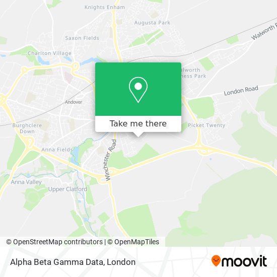 Alpha Beta Gamma Data map