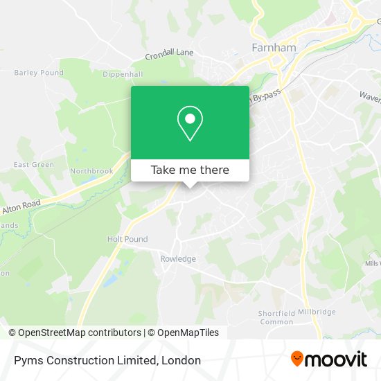 Pyms Construction Limited map
