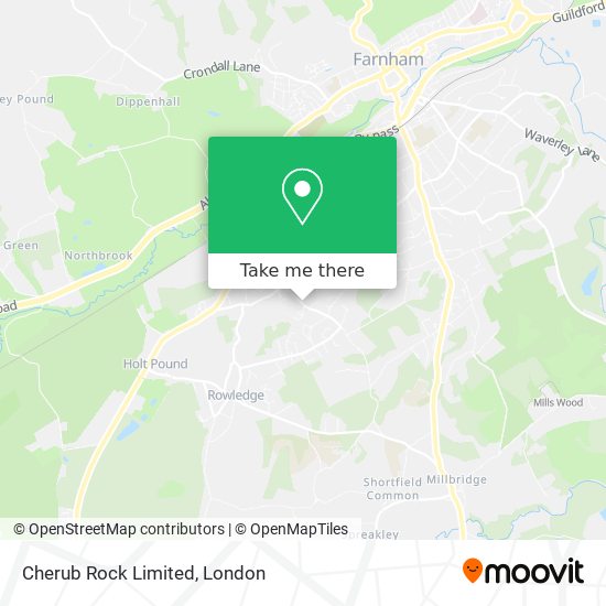 Cherub Rock Limited map