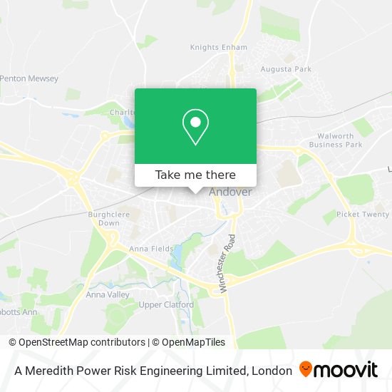 A Meredith Power Risk Engineering Limited map