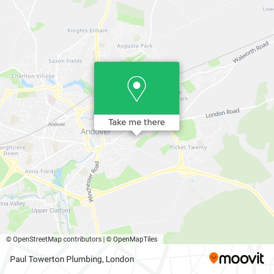 Paul Towerton Plumbing map