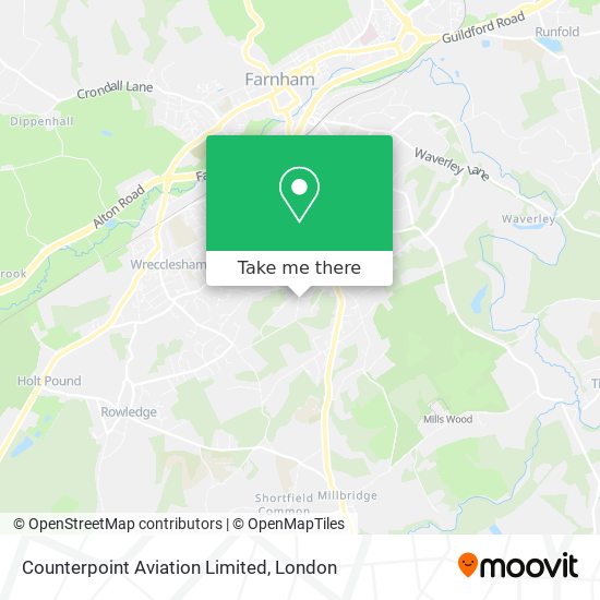 Counterpoint Aviation Limited map
