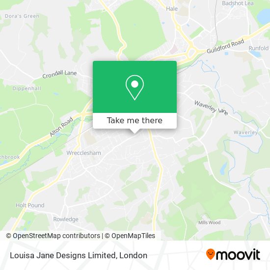Louisa Jane Designs Limited map