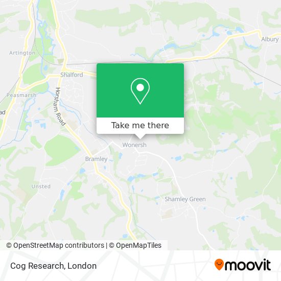 Cog Research map
